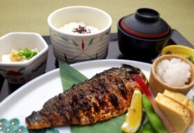 焼鯖定食